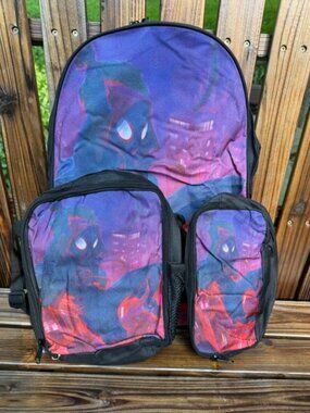 Spiderman 3-Piece Kids 17" Backpack